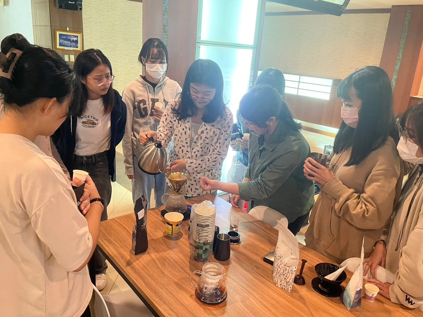 手沖咖啡講座剪影