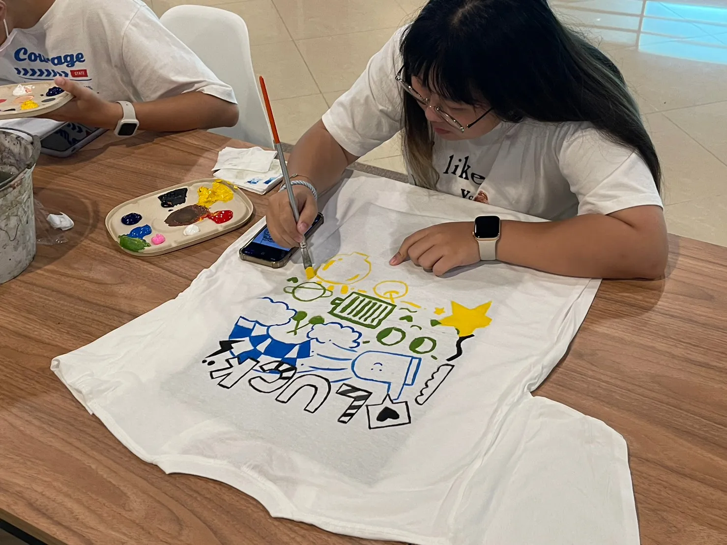 Hand-Painted T-Shirt Workshop